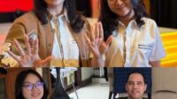 FotoGrid_20250920_131929898 Miracle Megumi bersama Ketua Umum Nasional Coruption Watch (NCW) Hanifa Sutrisna dan Ketua Umum Tidar Rahayu Saraswati. (Istimewa)