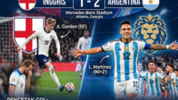 Semi Final arge Hasil Inggris vs Argentina 1-2 Semifinal Piala Dunia 2026.